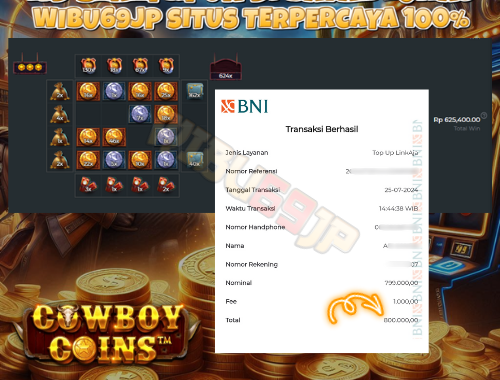 WIBU69JP KALI INI COWBOYS COINS PECAHAN BIKIN PUAS WD IDR 800.000,- LUNAS