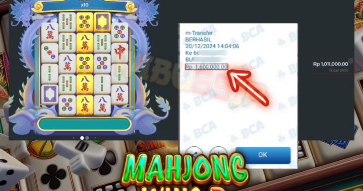 WIBU69JP MAHJONG WINS 3 BLACK SCATTER MELEDAKKK IDR 1.600.000,- LUNAS