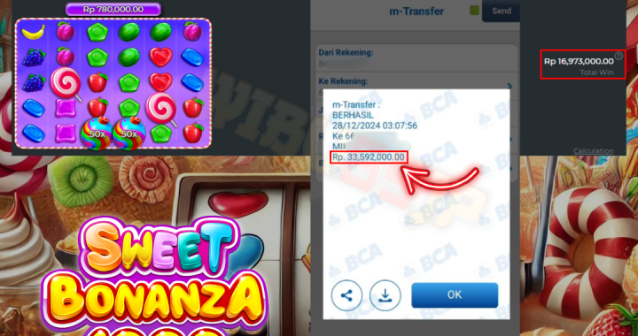 WIBU69JP SWEET BONANZA 1000 JACKPOT IDR 33.592.000,- LUNAS