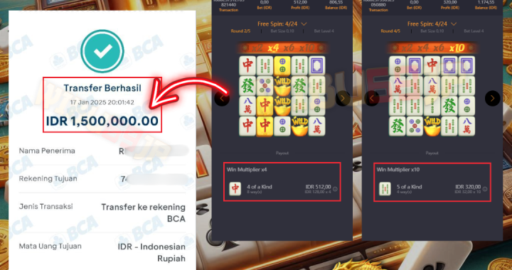 WIBU69JP MAHJONG WAYS GACOR PARAH IDR 1.500.000,- LUNAS