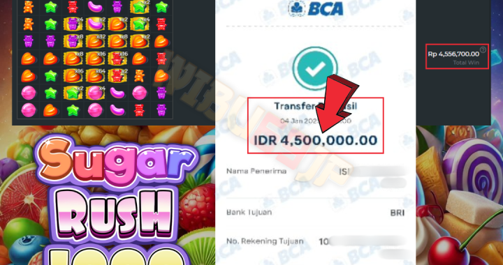 WIBU69JP SUGAR RUSH 1000 JACKPOT IDR 4.500.000,- LUNAS